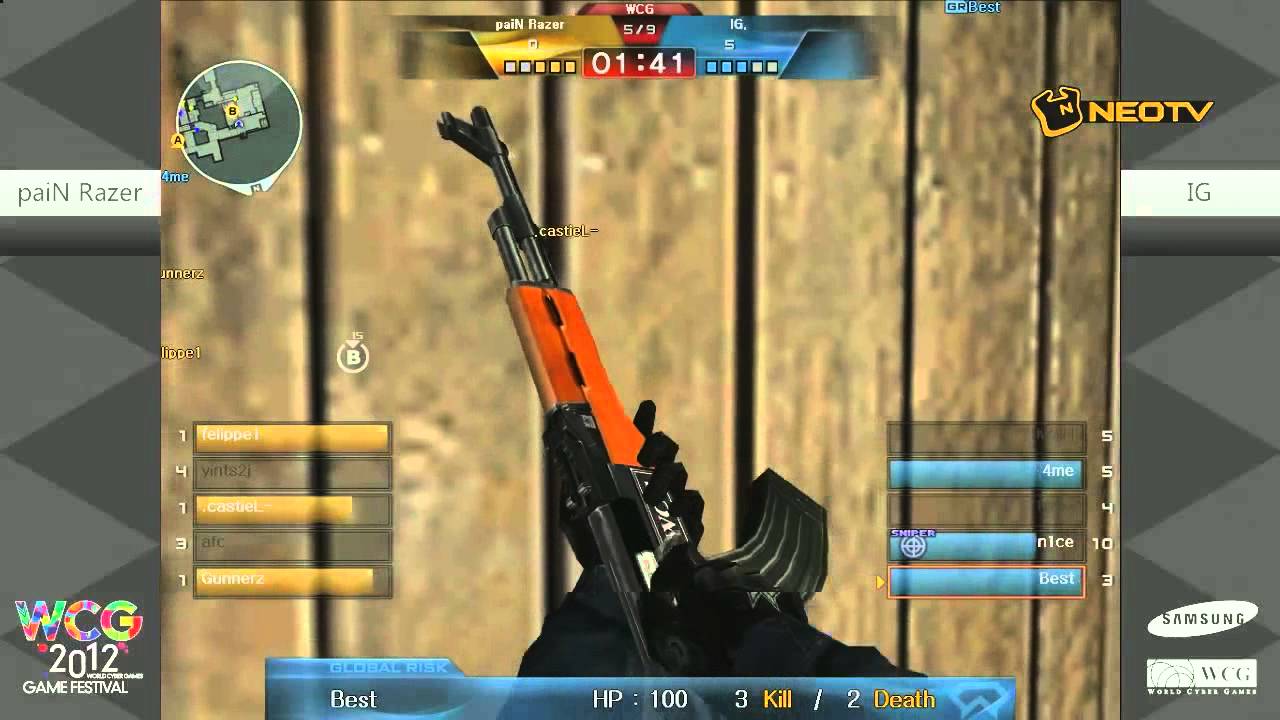 [WCG2012GF] ENG CF ENG paiN Razer vs IG