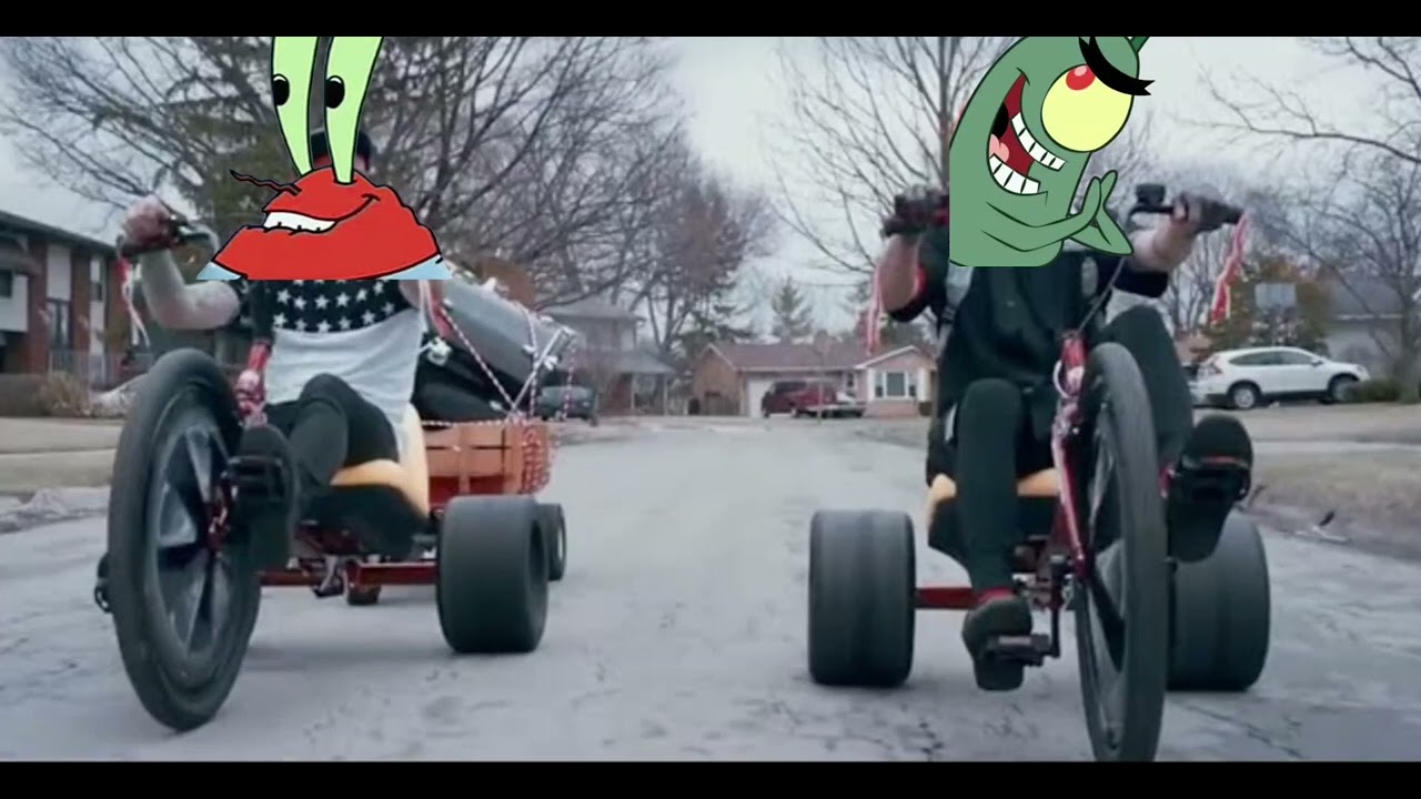 Plankton and Mr Krabs Stressed out ai cover