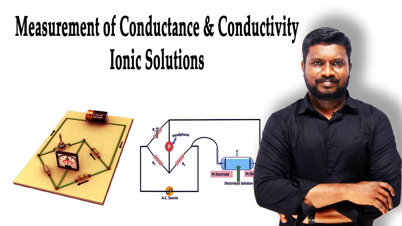 9.Measurement of conductance and conductivity of ionic solutions | Electrochemistry | Class 12