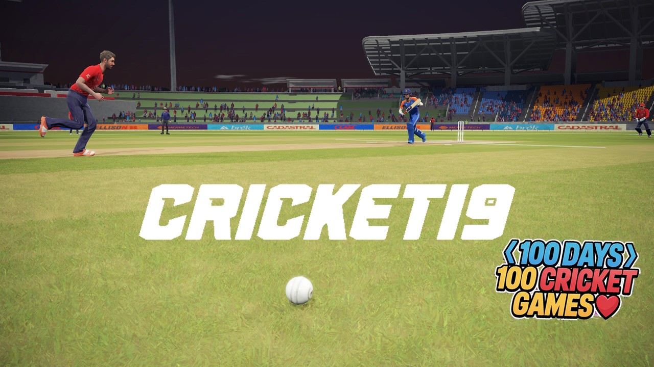 D79 - Cricket 19 ! Is it better then Cricket 24 ? Big ant studios 100 days 100 games Challenge