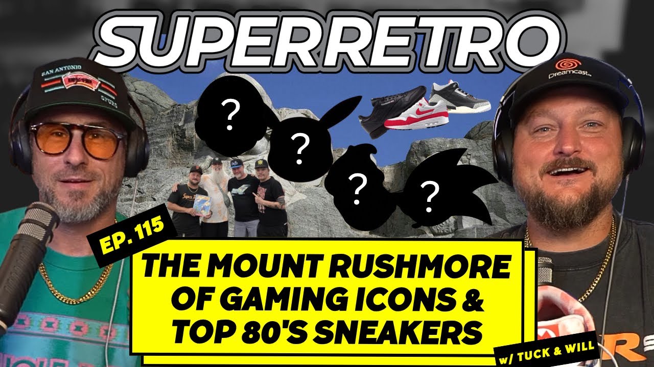 Top 80s Sneakers, Gaming Icon Mount Rushmore, Snake Mountains & a Holy Grail Pick Up - EP115
