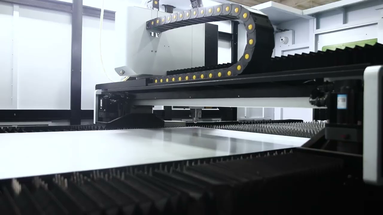 Gweike GKSCPLS4015B Automated Coil Material Fiber Laser Cutting Machine