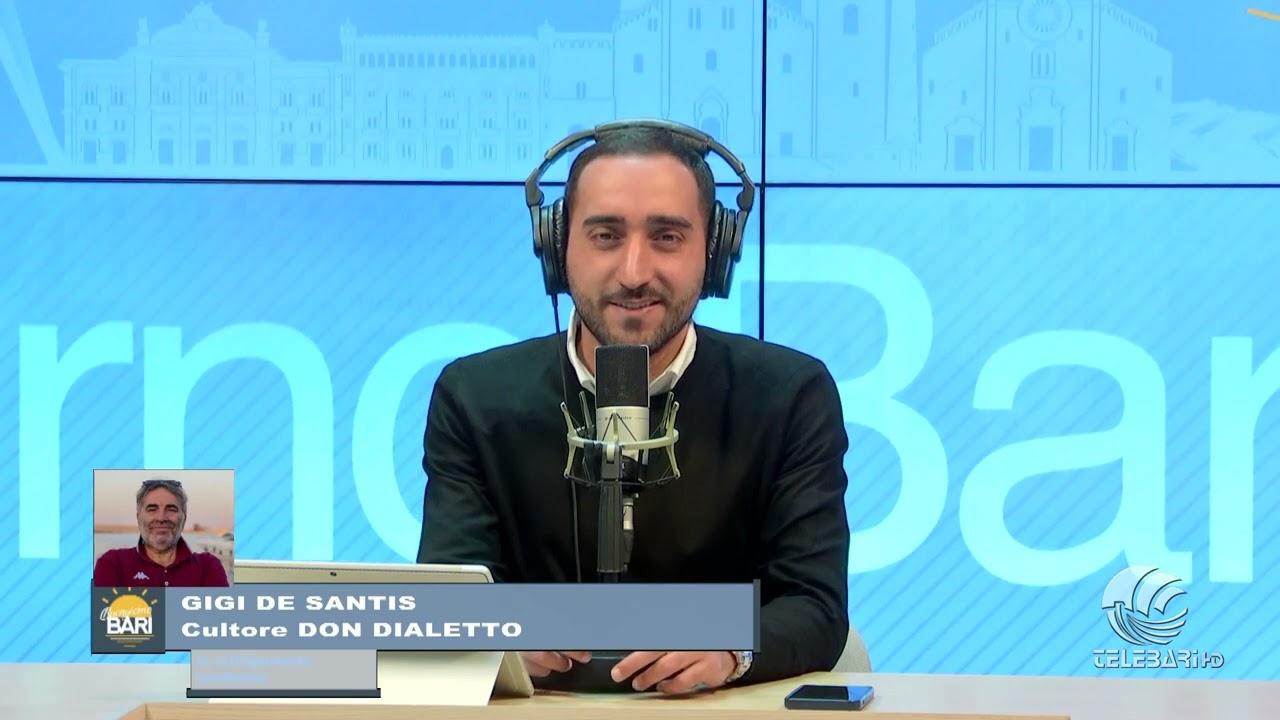 22 04 24 un caffe' con GIGI DE SANTIS cultore Don Dialetto