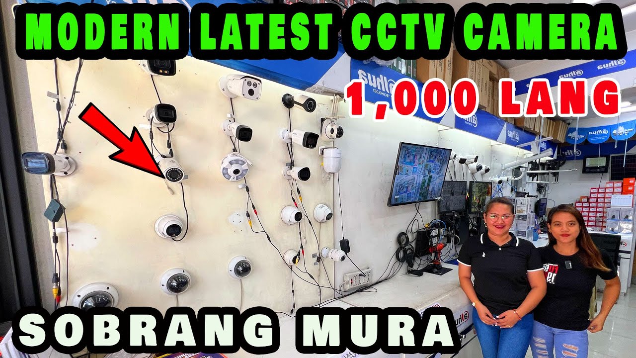 DITO BAGSAK PRESYO MGA MODERN LATEST CCTV CAMERA SOBRANG MURA! | QUIAPO MANILA