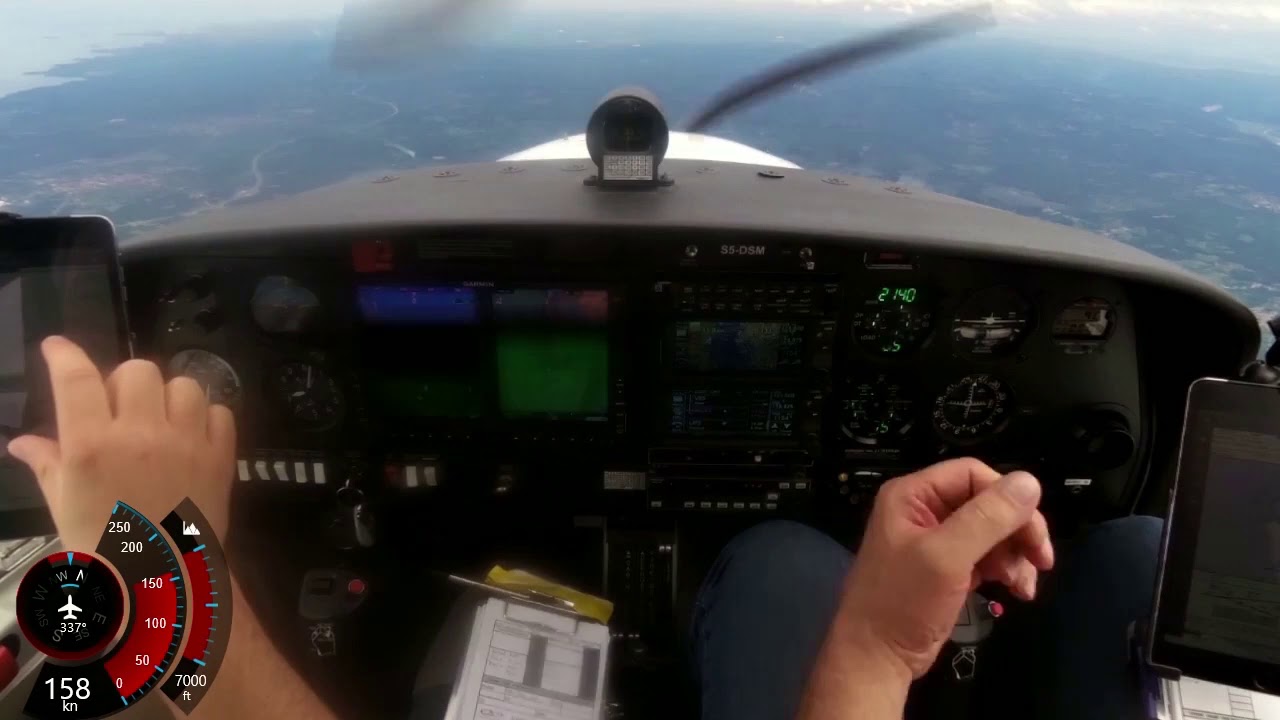 2019.05.26 4.Tag 10.Leg Ausflug FZT IFR Flight LDZD Zadar - LJPZ Portoroz