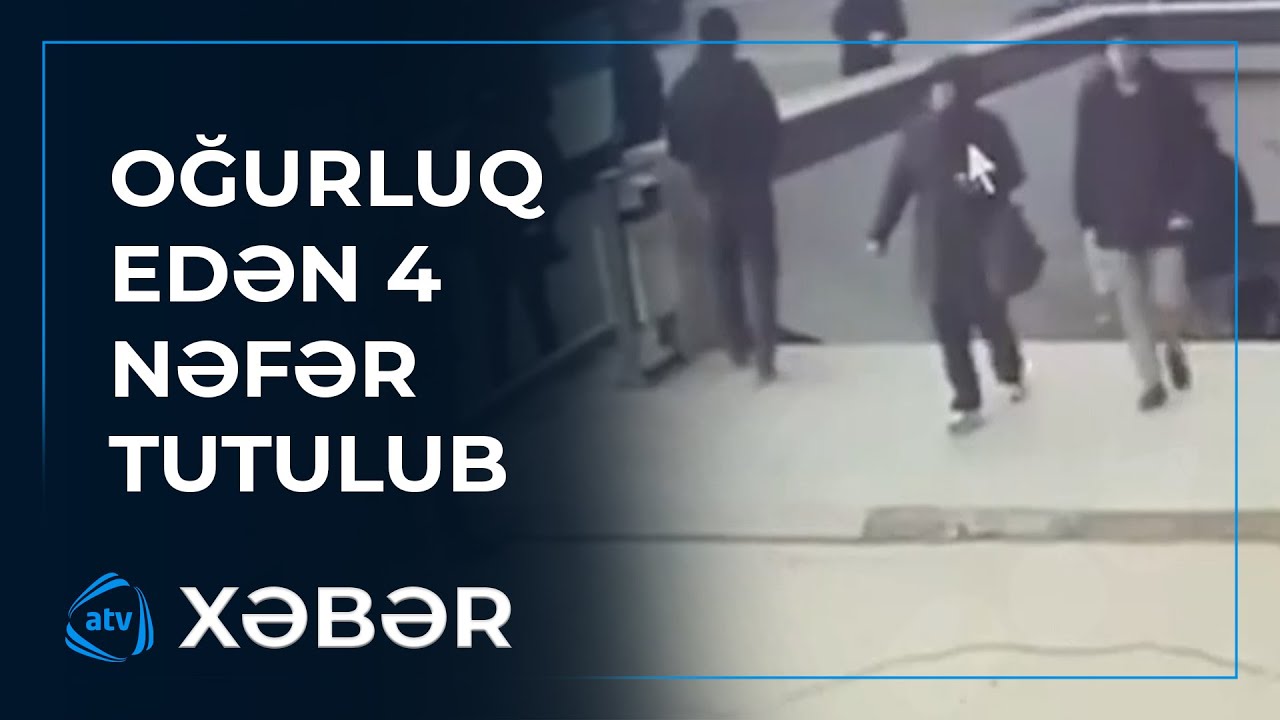 Paytaxtda oğurluq edən 4 nəfər tutulub