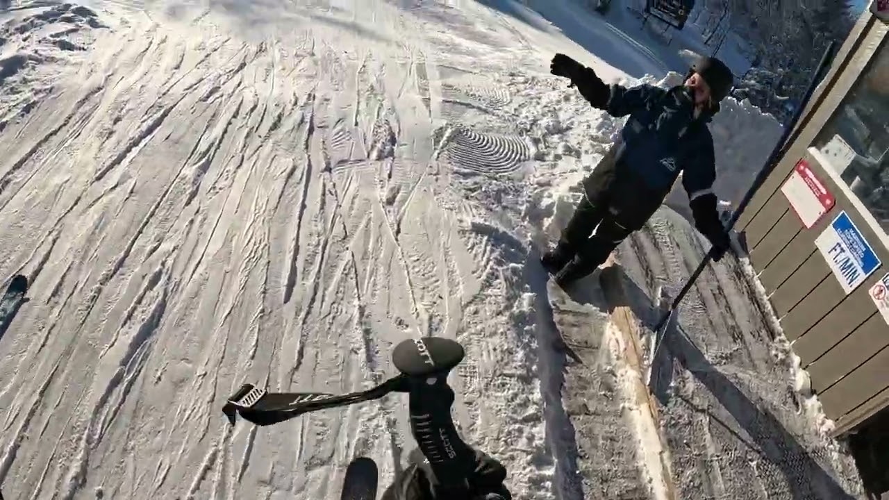 MLK powder day at Hunter.