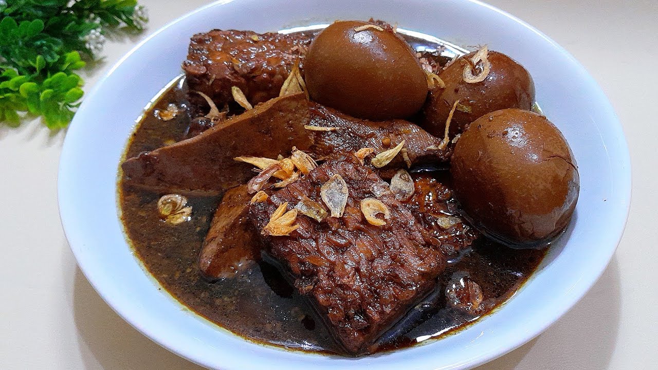 Hitam Manis Gurih ‼️ Resep Semur Telur Tempe Tahu Khas Betawi.