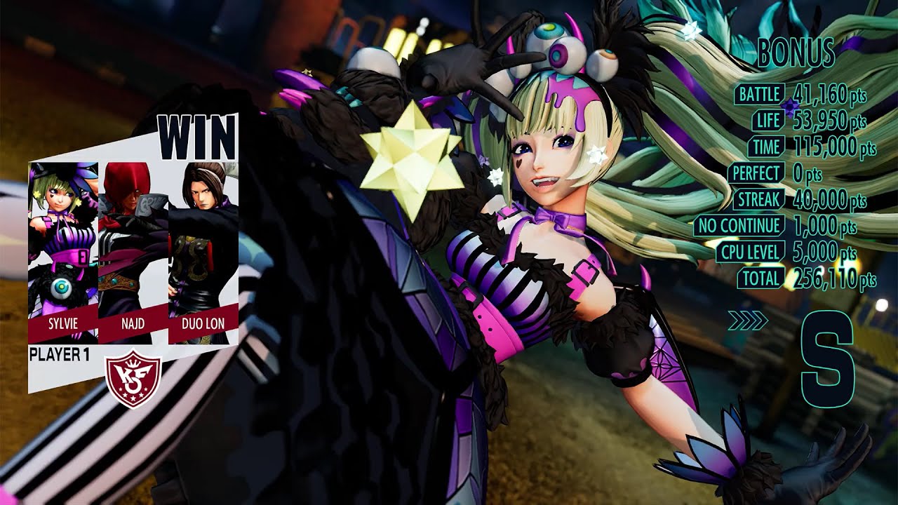 KOF XV - Team Unofficial Invitation Playthrough (Sylvie, Najd, Duo Lon)