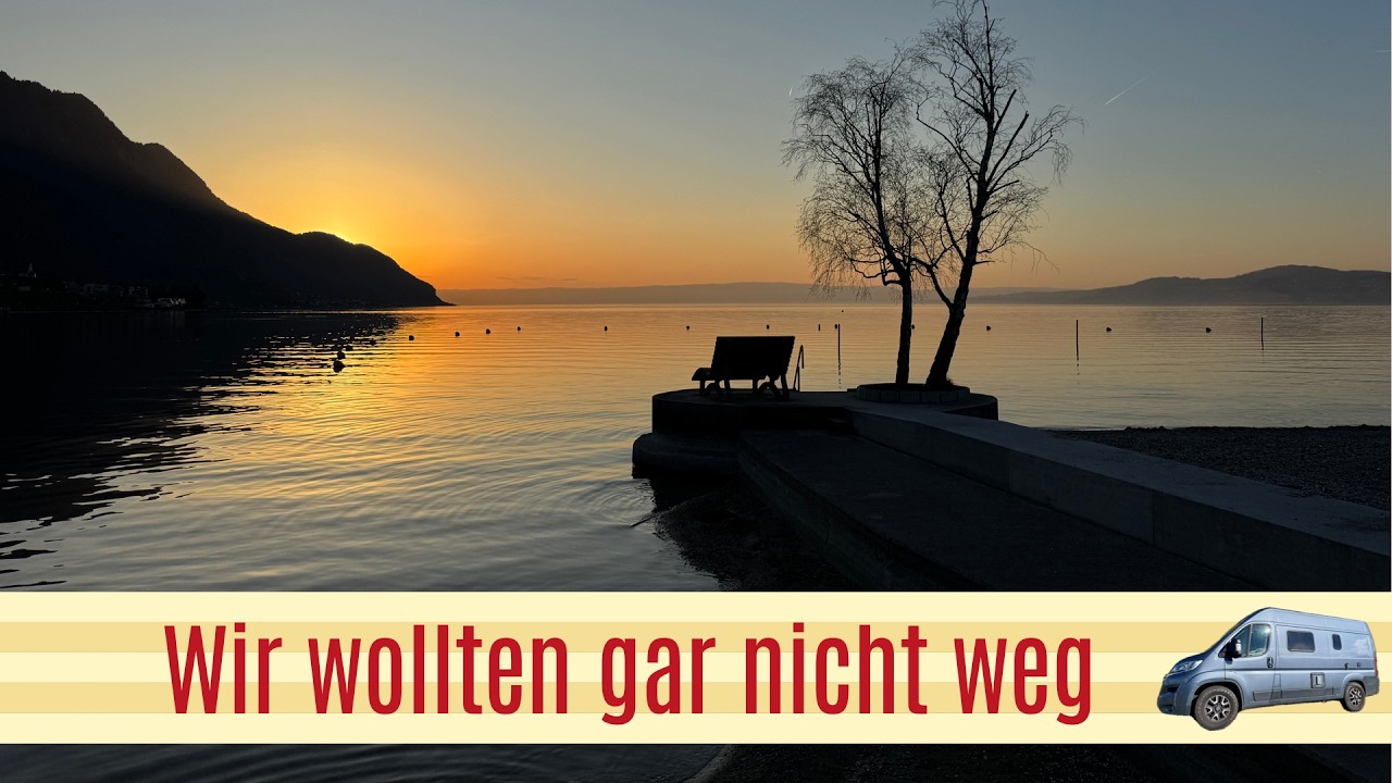WOHNMOBIL Frankreich: UNVERGESSLICHER SONNENUNTERGANG am GENFERSEE | #04