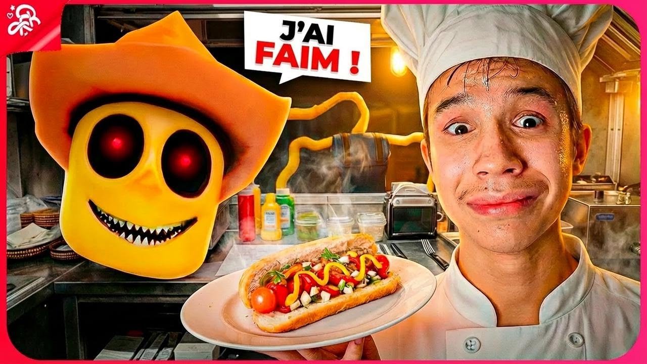 N'ouvrez surtout pas à l'apprenti au long cou dans votre kiosque !