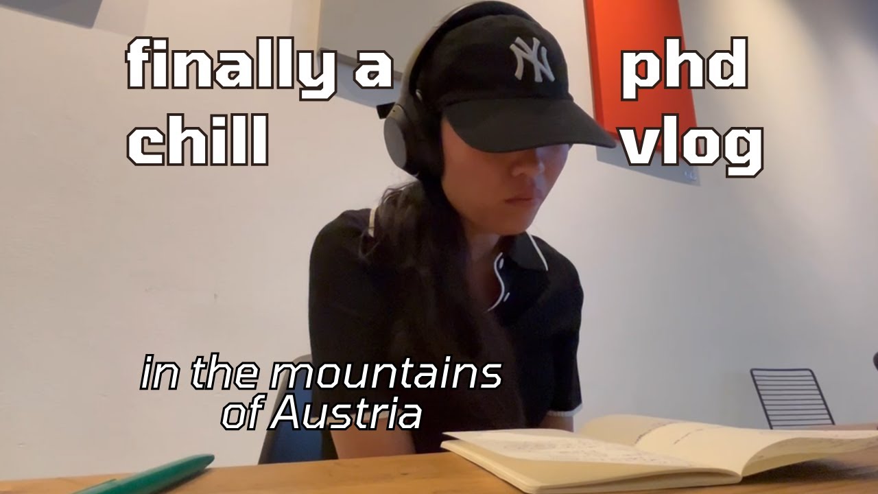 Engineering PhD Diaries | days in the life of a phd student *conference edition* *in austria*