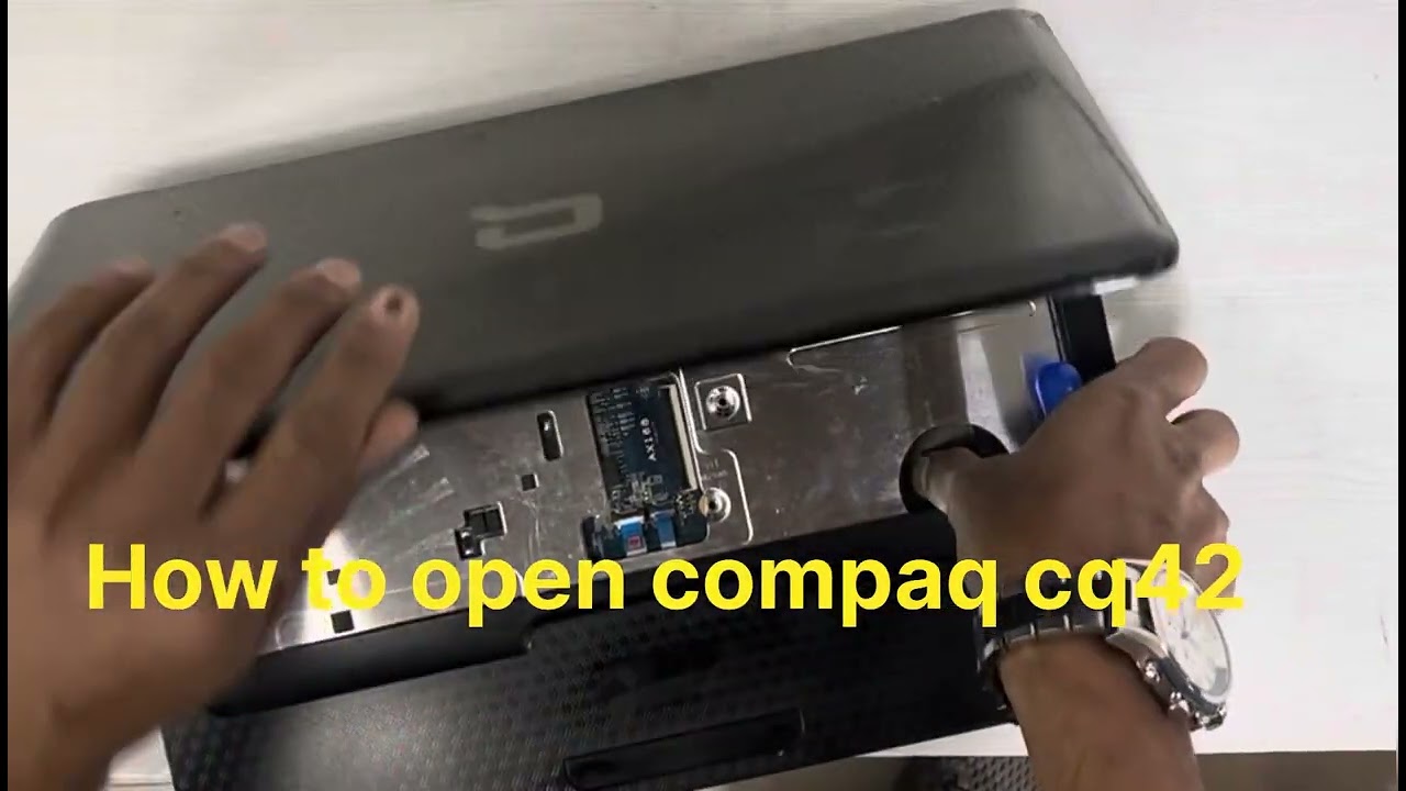How to open hp compaq cq42 old model laptop #kmitsolutions #kmitsolutionsgurgoan #kmitsolutionsdelhi