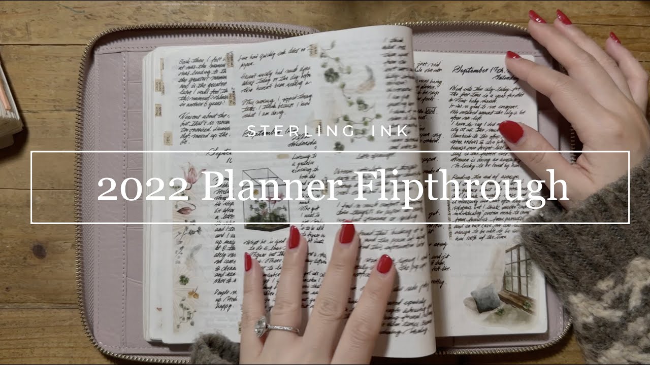 2022 Planner Flipthrough
