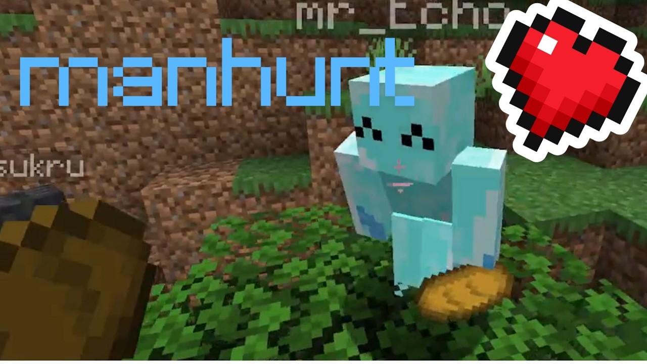 minecraft ama 3 avcı beni kovalarken elmas set oluyorum