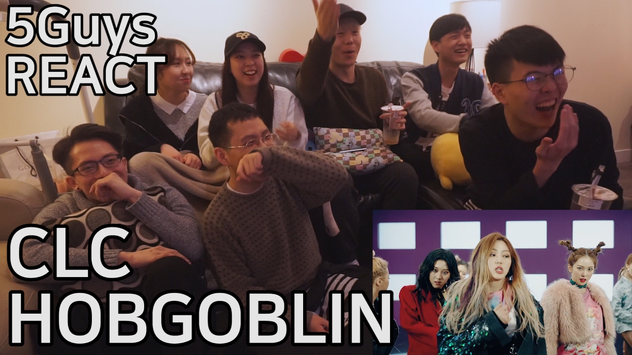 [FUNNY REACT] CLC (씨엘씨) - 도깨비 (Hobgoblin) 5Guys w/ Everald