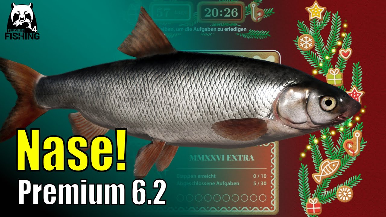 Russian Fishing 4 - Donez - Nase! Premium Aufgabe 6.2 Weihnachts-Aufgaben #rf4