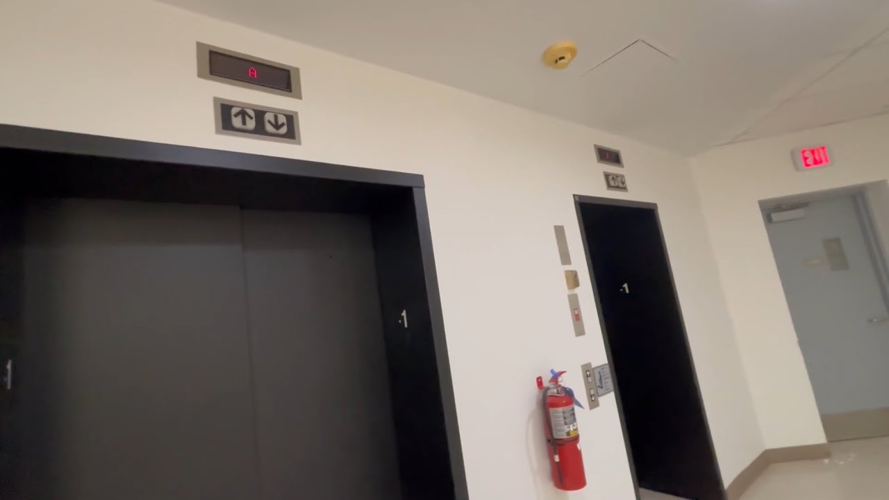 Two Dover Impulse Traction Elevators @ MSRB II, University of Michigan Ann Arbor, MI
