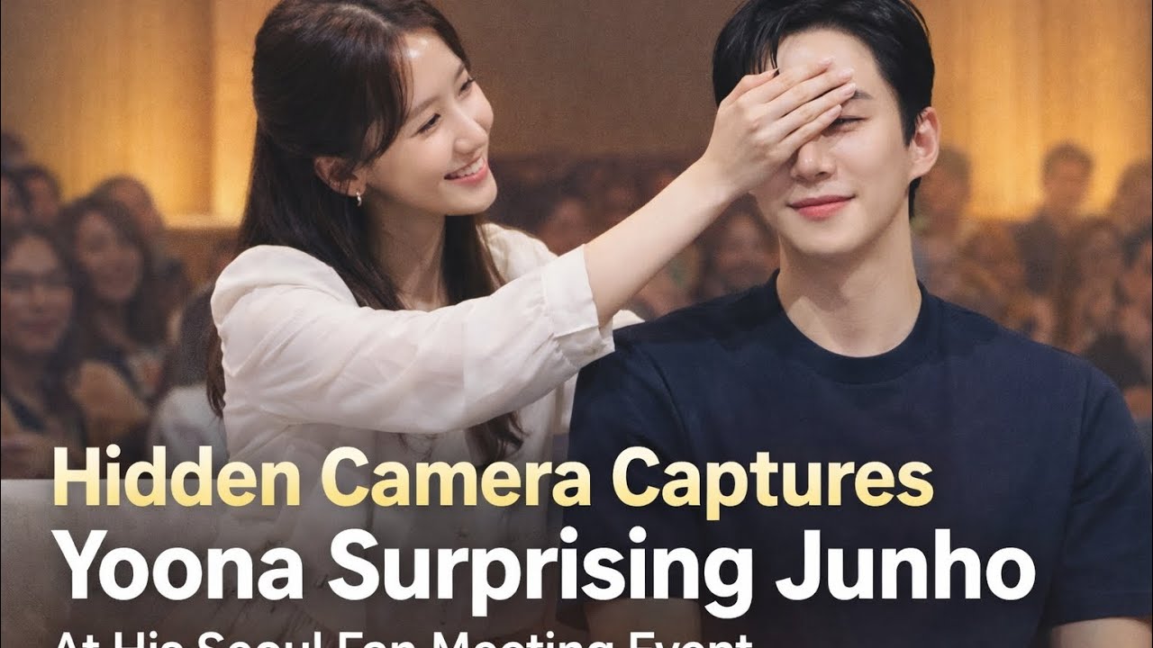 Hidden Camera Captures Yoona Surprising Junho At His Seoul Fan Meeting Event