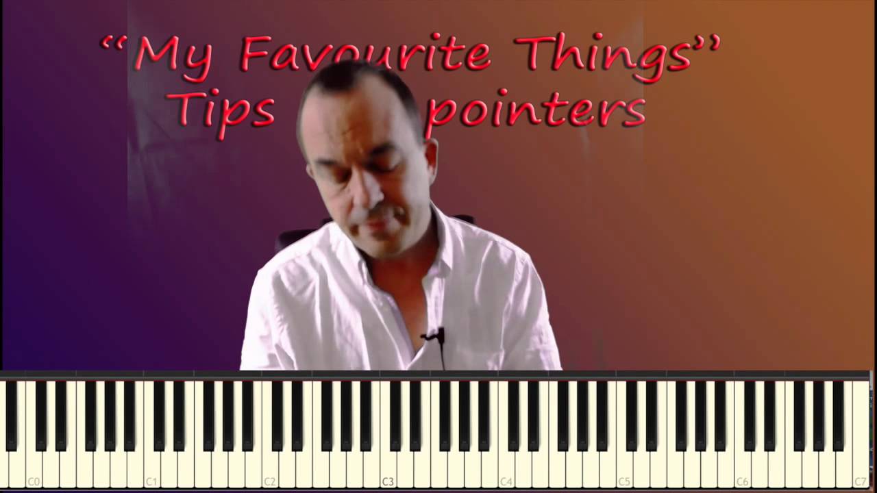 My Favourite Things Jazz Piano Tutorial