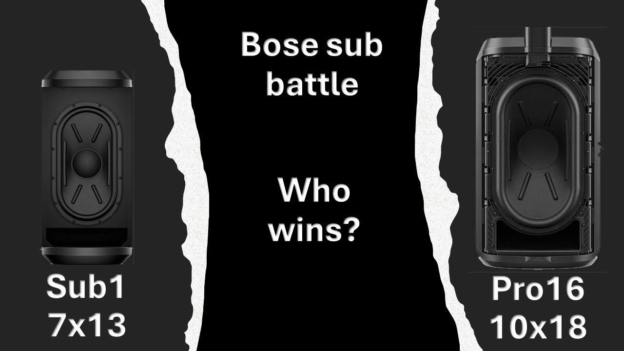 Bose L1 Pro32  Sub1 vs Bose L1 Pro16  Sub battle