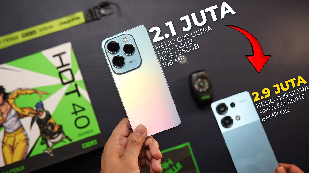 SERANGAN BALIK UNTUK HAPE POCO M6 PRO ?! Unboxing Infinix Hot 40 Pro