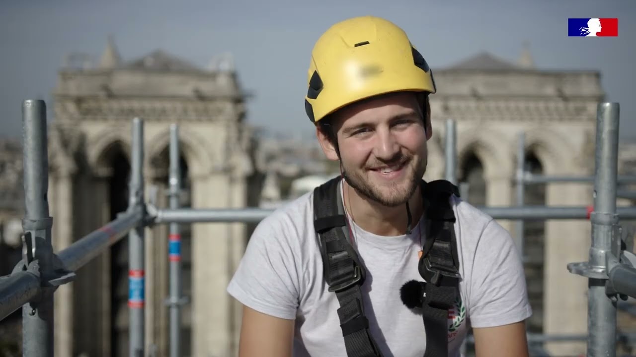 Blaise, échafaudeur - Les métiers du chantier de Notre-Dame de Paris