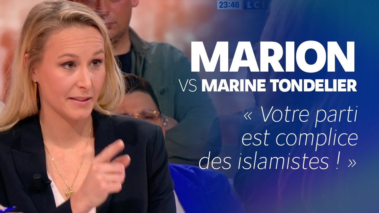 Marion Maréchal face à Marine Tondelier sur LCI