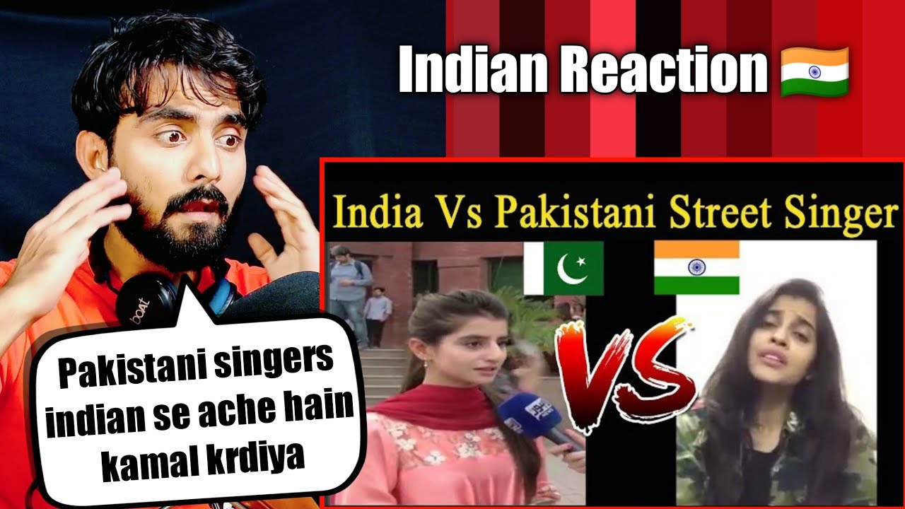 Pakistani Vs Indian Street Singers | Amazing Street Singers | Indian Reaction