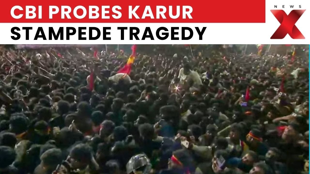 Karur Stampede Case: CBI Takes Over Karur Stampede Case | 41 Dead, 100+ Injured | NewsX