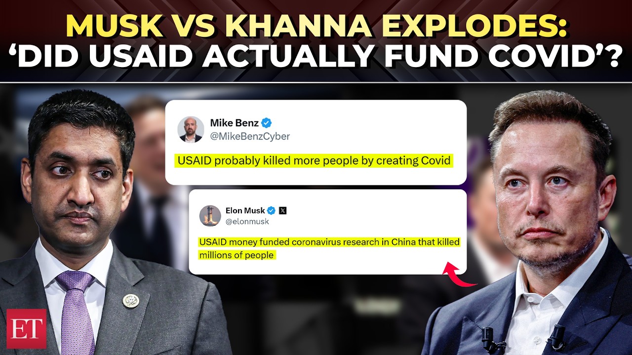 'USAID funded research that killed millions&rsquo;: Musk revives explosive COVID claim in Ro Khanna clash