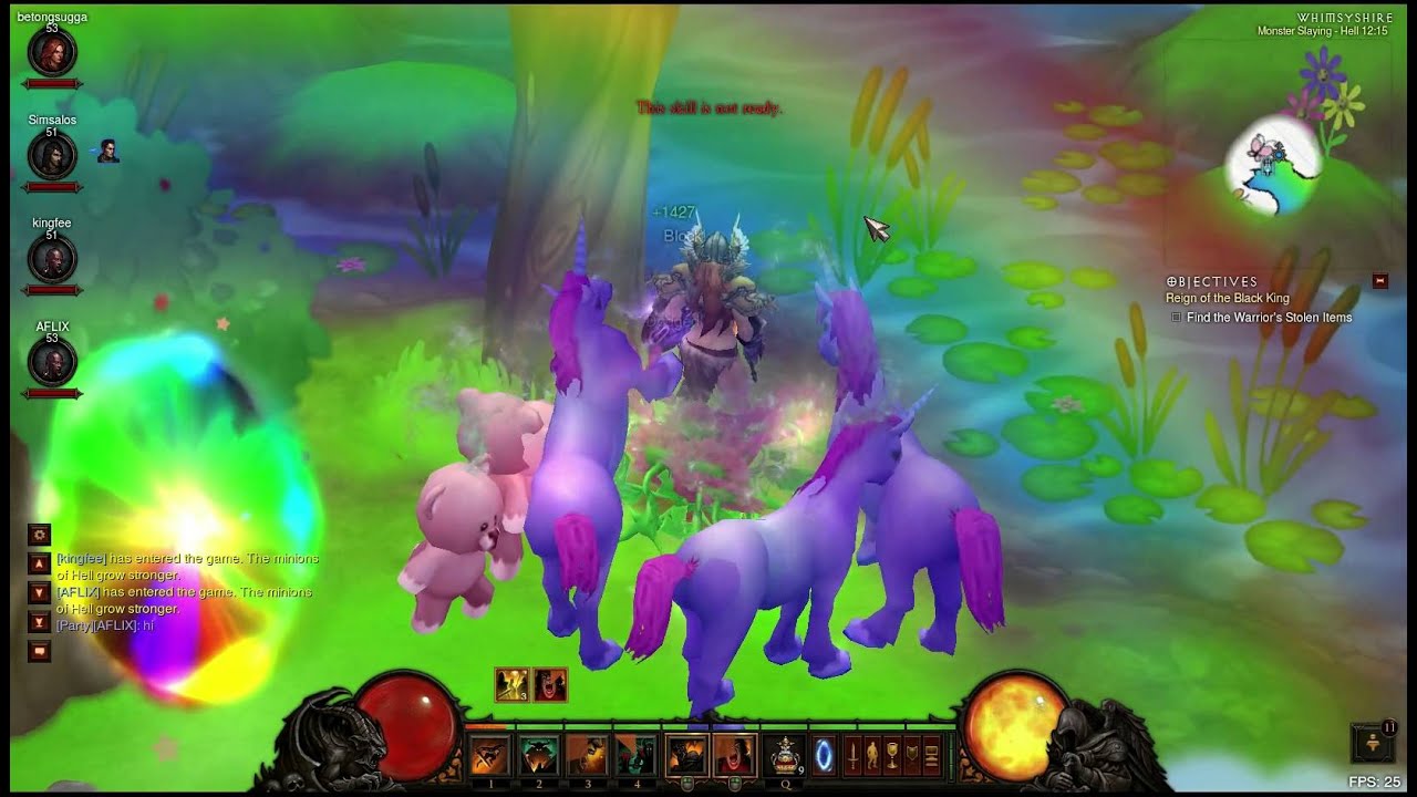 AFLIX# WD lvl52 - Pressing banner like a boss