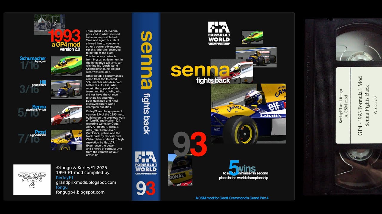 Grand Prix 4 - F1 1993 CSM Mod v2.01 by Kerleyf1 & fongu