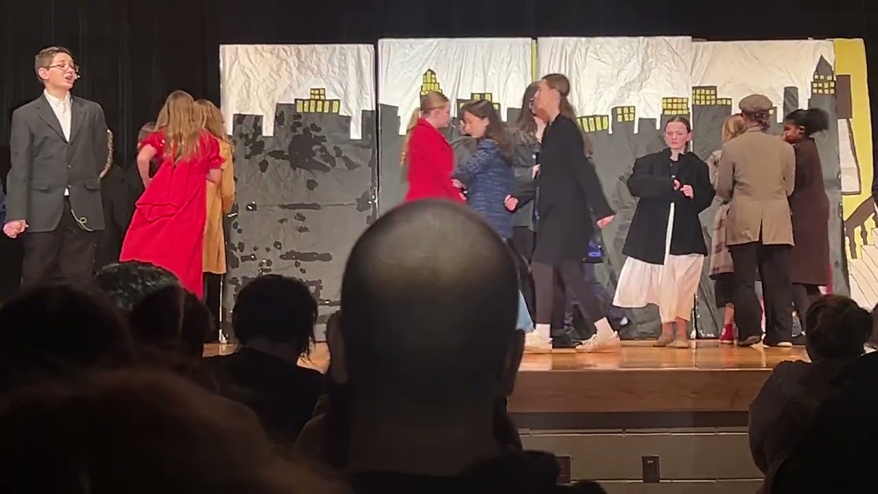 Geneva Middle School North presentation of Annie Jr., part 4 of 10