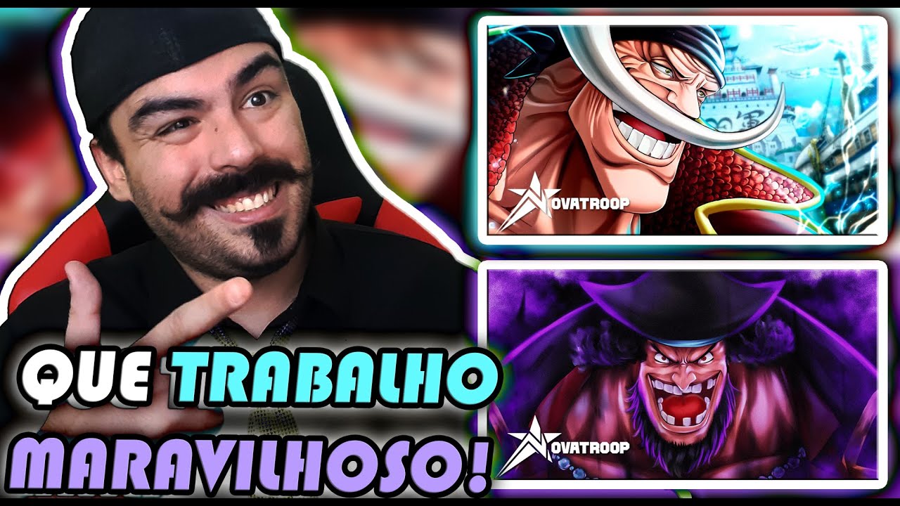 REACT - Pai Do Mar | Barba Branca / Sangue e Traição | Novatroop | Barba Negra (One Piece)