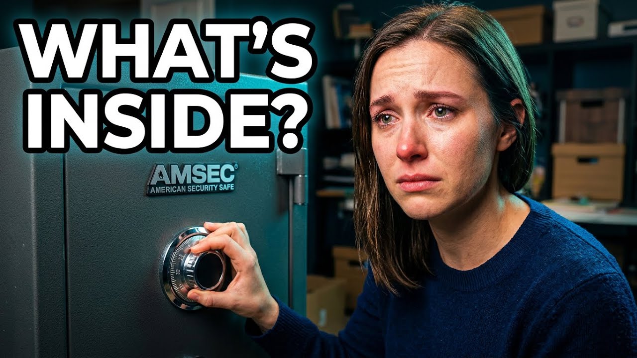 Her Father Passed Away — Opening His Locked American Security Safe
