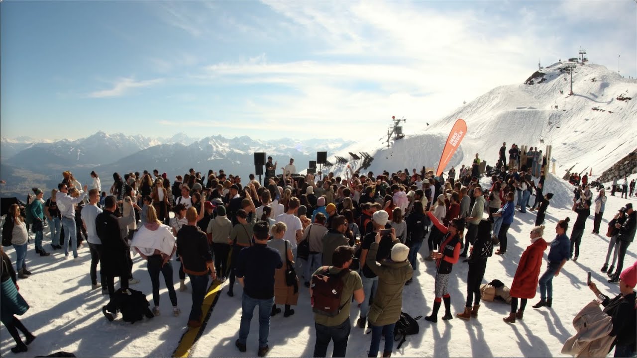 Richard Judge plays SPRING LOVE'INN live DJ set at 1905 Metres on Nordkette, Innsbruck
