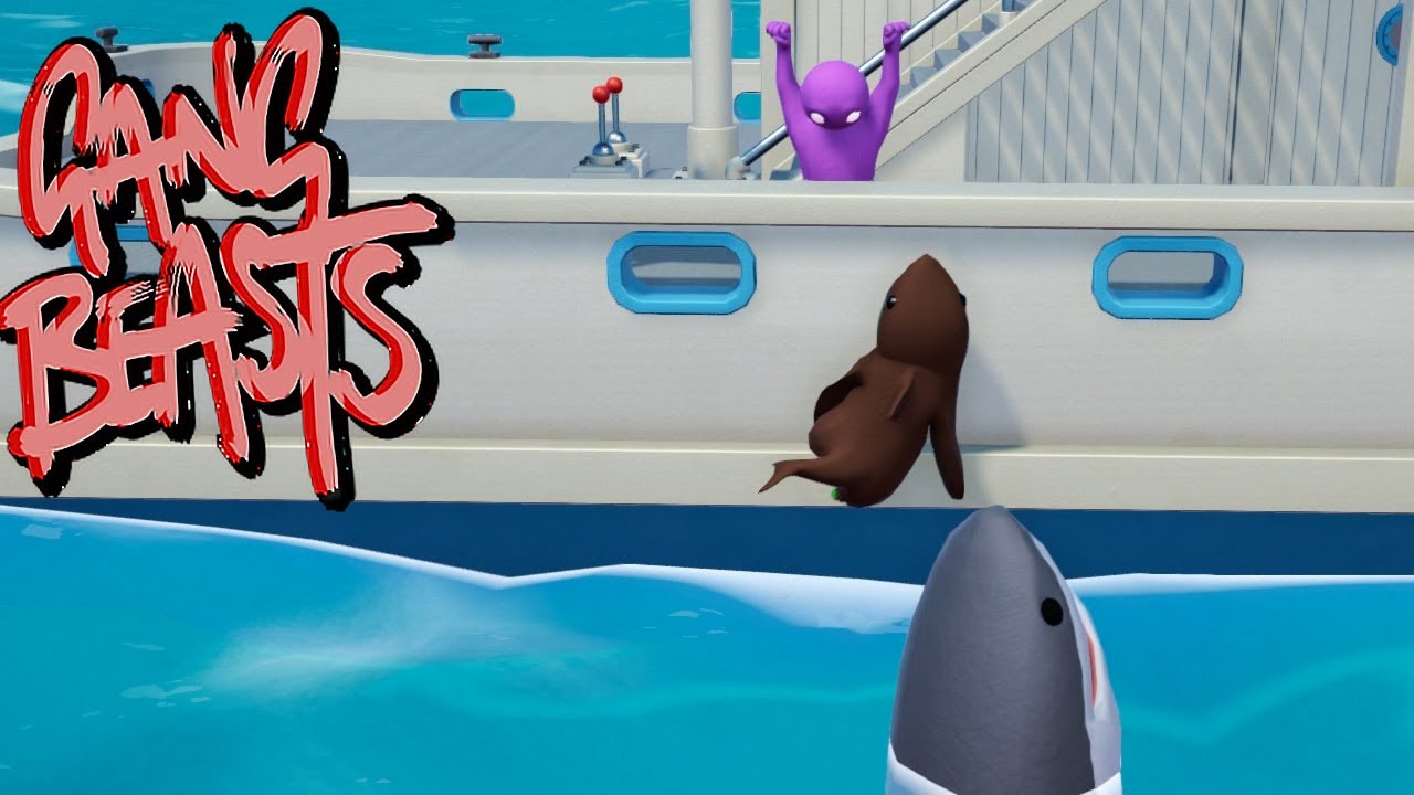 Playing with Dolphins - GANG BEASTS [Melee] Xbox Series X Gameplay