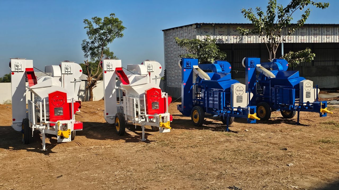 નેશનલ એરંડા થ્રેશર / દિવેલા થ્રેશર / CASTOR THRESHER Contact : 9797971928 