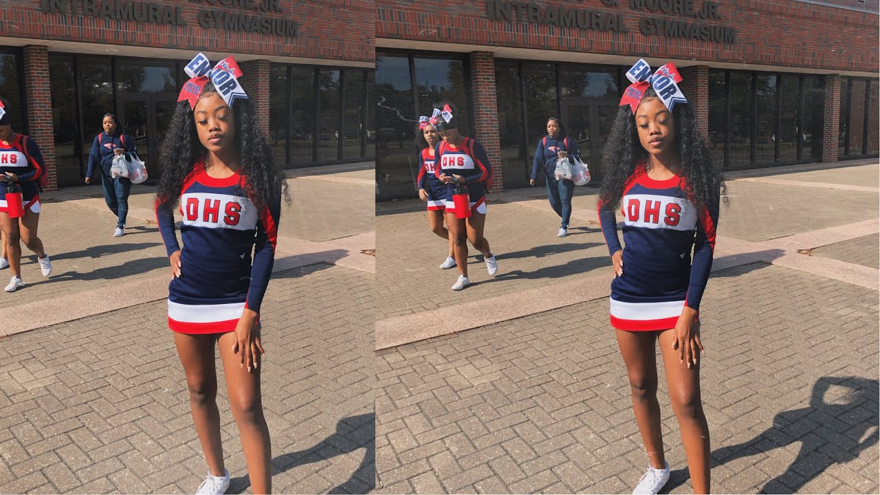 DAY IN MY LIFE: School, Cheer practice & game
