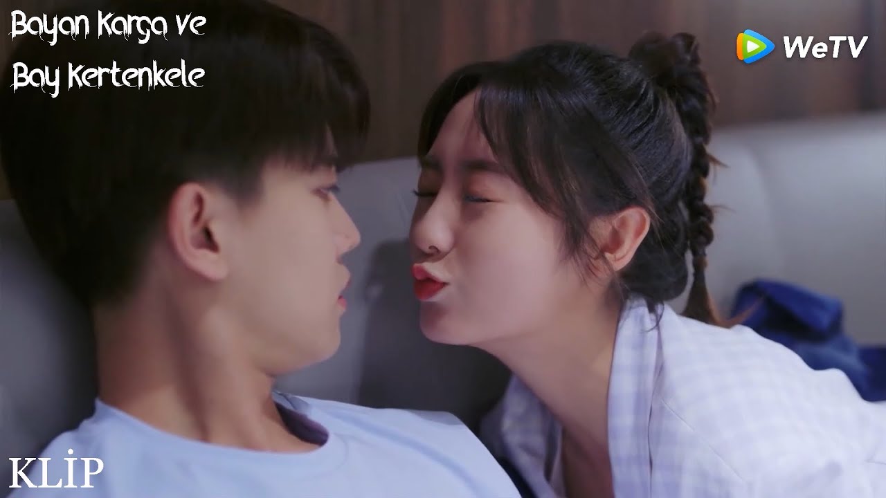 Bayan Karga ve Bay Kertenkele 27 | Gu Chuan, r&uuml;yasında Xiao Ning'in onu &ouml;peceğini g&ouml;rd&uuml; 💋🥰