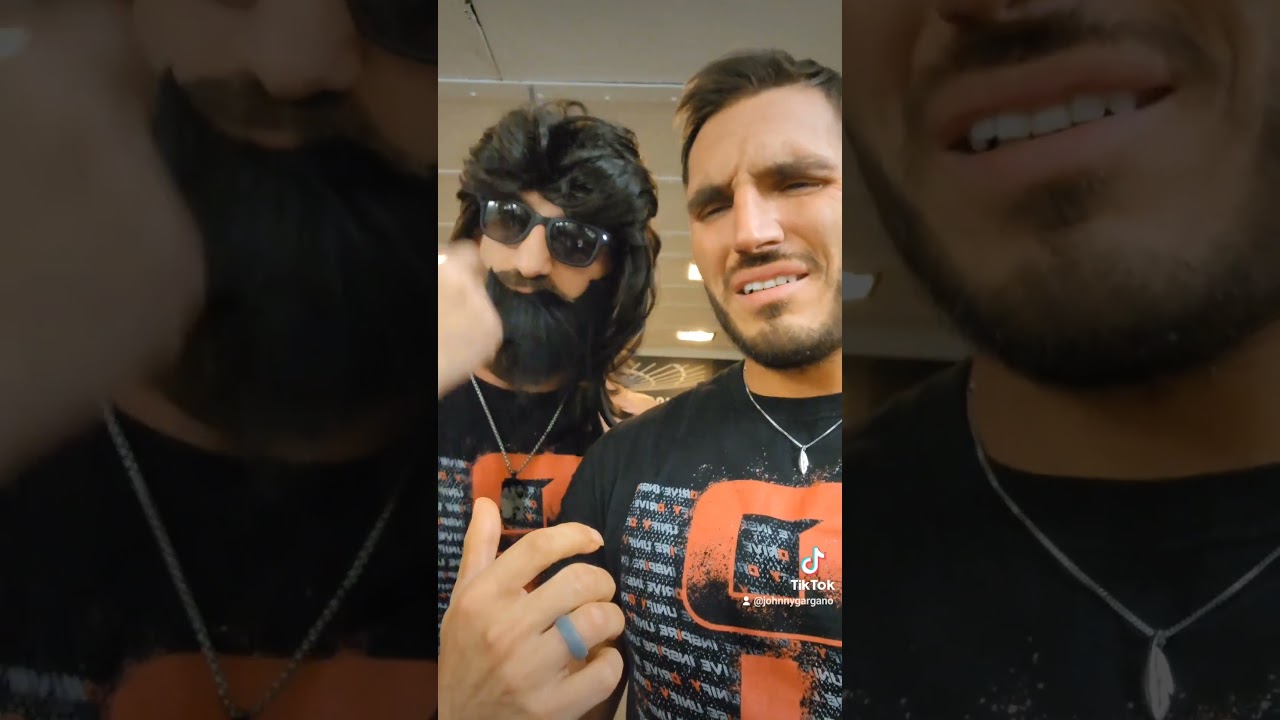Can you RKO Randy Orton with a disguise on? #OuttaNowhere #DIYRKO #WWE #RandyOrton