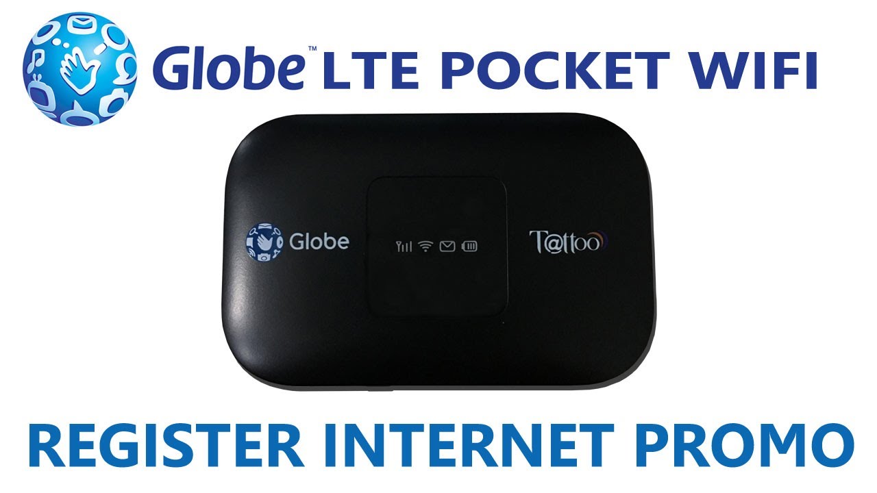 How to Register Globe LTE Pocket WiFi