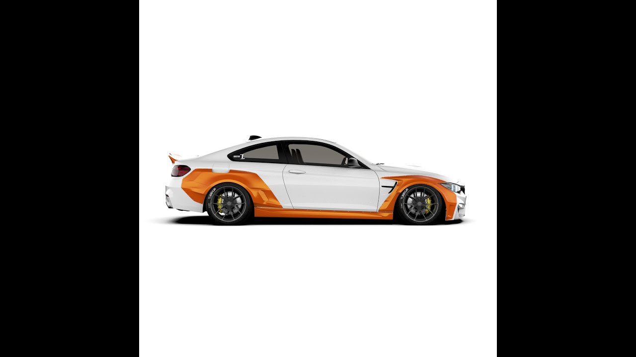 BMW 4 Series. Widebody kit. Tlibekua Design