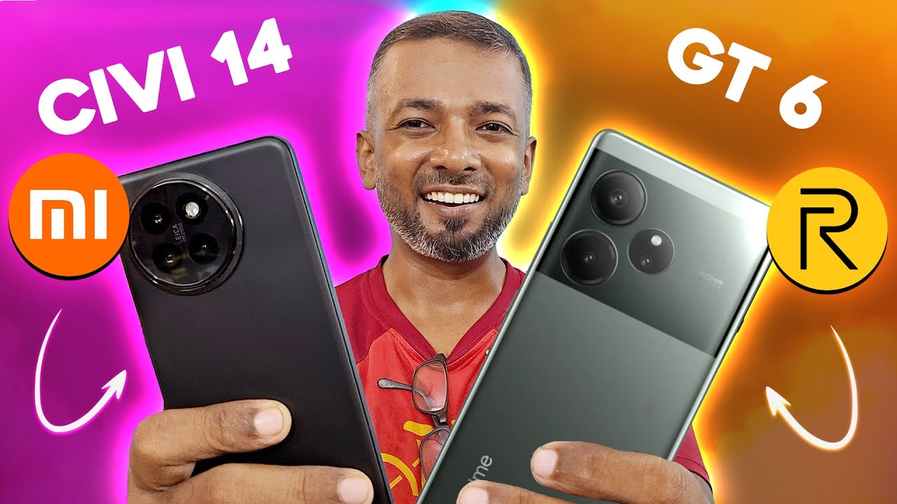 Xiaomi 14 Civi vs Realme GT 6 - Which one do you guys prefer #SBUS