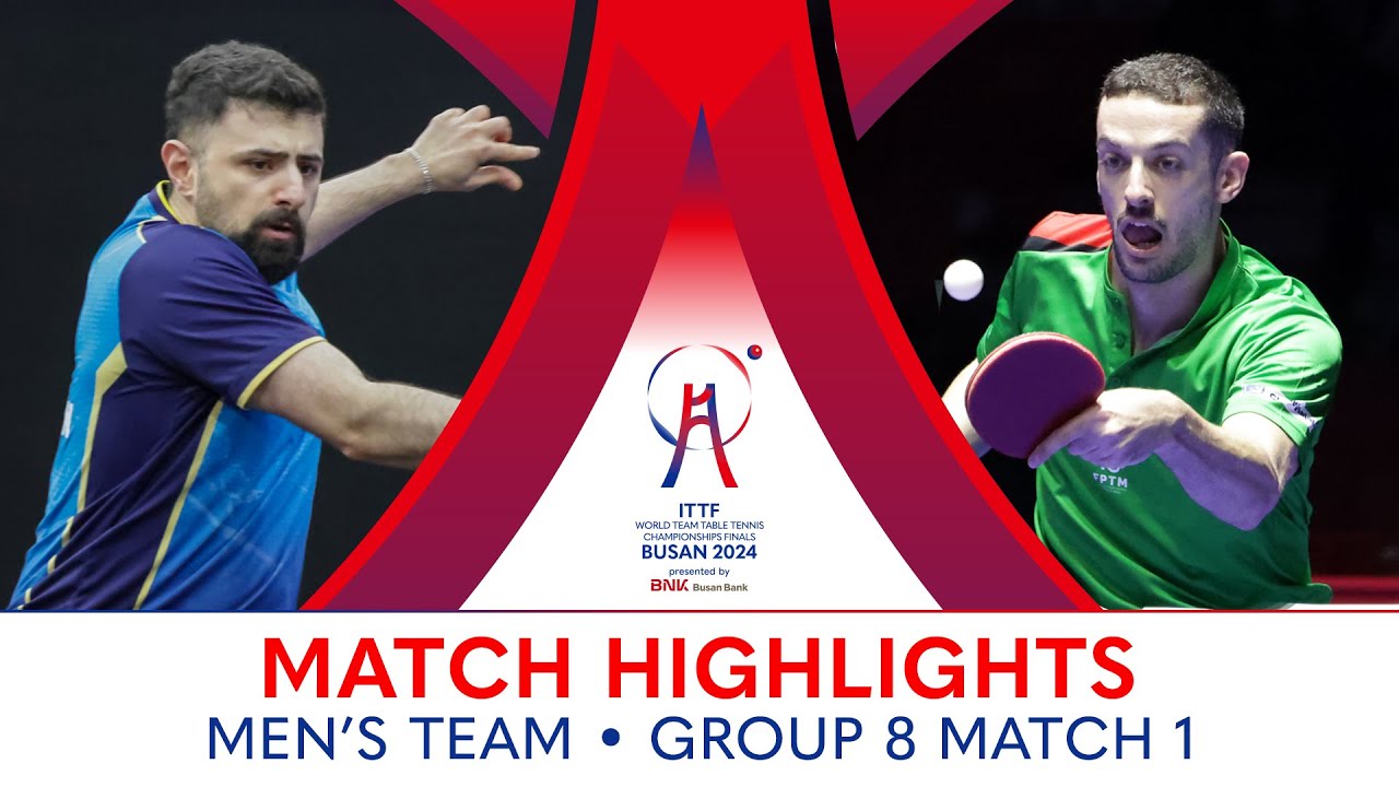 Marcos Freitas (POR) vs Nima Alamian (IRI) | MT G8 - Match 1 | #ITTFWorlds2024