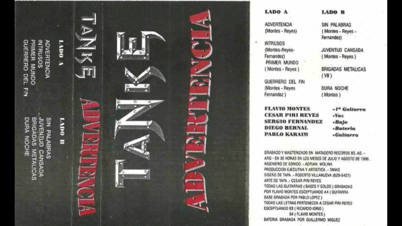Tanke - Advertencia (Demo 1996)