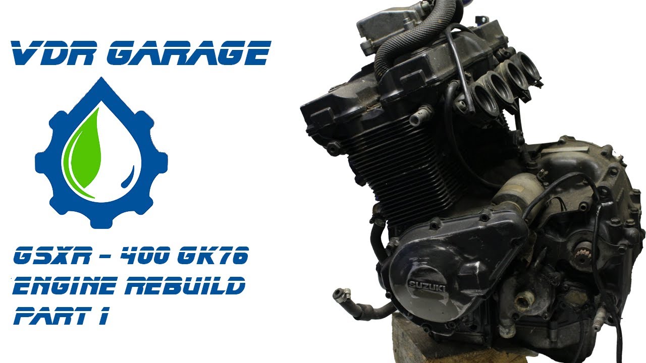 Suzuki GSXR 400 - GK76A Engine Rebuild