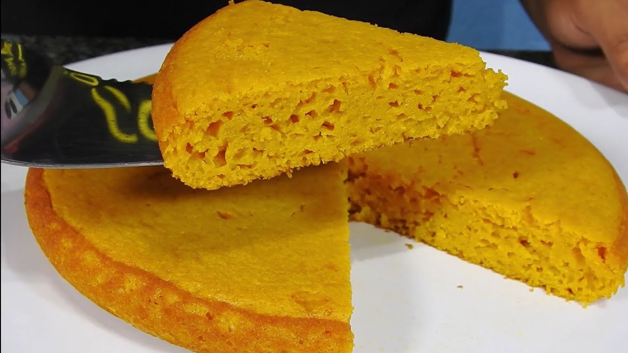 Pan de zanahoria 🥕 EN SARTÉN, SIN HORNO y en LICUADORA ¡Fácil y riquísimo!