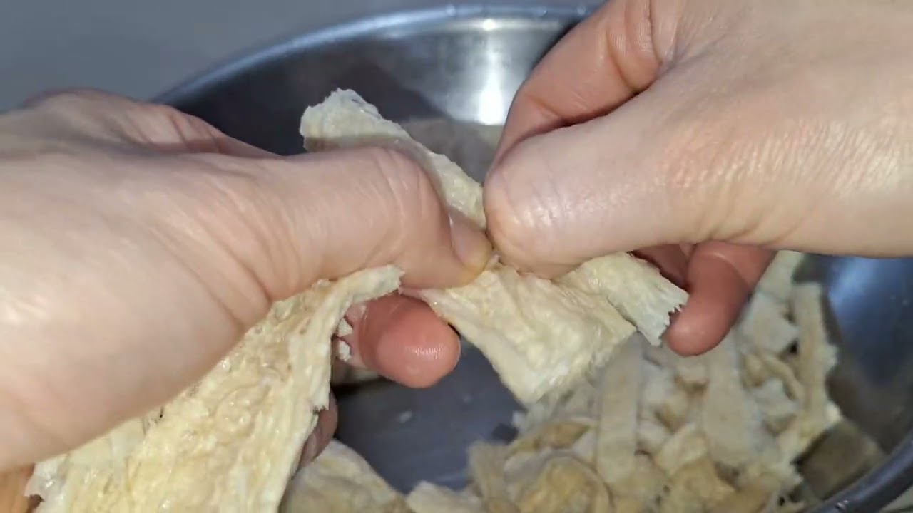 @hoalanp2760 sườn non chay ướp gia vị chiên giòn - cooking family 